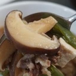 담백하고 진한 차돌박이 <strong>된장찌개</strong> 만들기