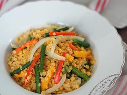 다이어트와 건강 두 마리 토끼잡는 요리, 마늘종 <strong>렌틸</strong>콩 볶음