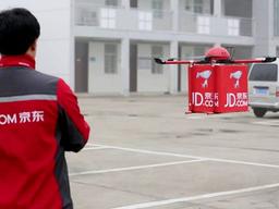 징동상청, 단돈 <strong>천원</strong>이면 드론으로 두시간 내 배송한다