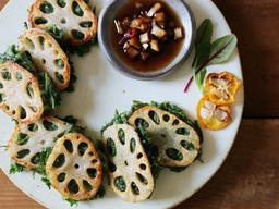 쑥 <strong>연근전</strong>