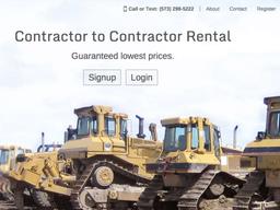 유휴 건설장비를 렌탈할 수 있는 P2P 마켓 플레이스, EquipmentShare