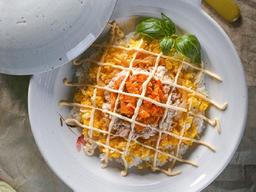 10분이면 뚝딱 만드는 김치참치마요 덮밥