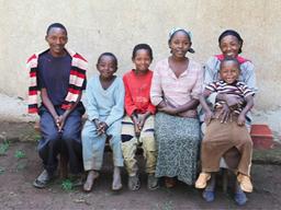 에티오피아에서 찍은 <strong>가족 사진</strong>