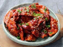 구미당기는 매콤한 초간단야식 매운<strong>양념</strong>만두