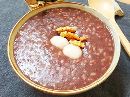 겨울에 먹는 새알 <strong>팥죽</strong> 만드는 법, <strong>팥죽</strong> 만들기