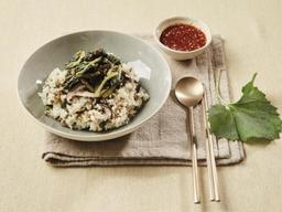 <strong>미세먼지에</strong> <strong>좋은</strong> ‘머위순 녹두밥’