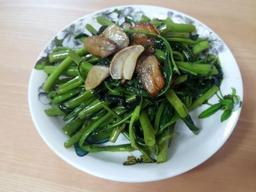 [<strong>혼밥</strong>남녀 푸드톡!]<31>“고기보다 더 맛있다”…공심채 볶음