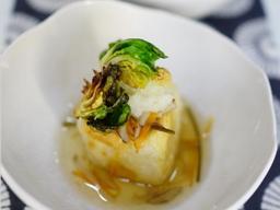 두부로 만든 훌륭한 집반찬, ‘아게다시 두부’