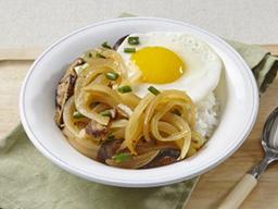 손쉽게 만드는 <strong>영양식</strong> ‘양파버섯덮밥’