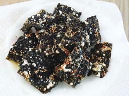 반찬으로 딱! 간식으로도 좋은~ <strong>김부각</strong>