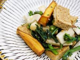 4가지 식재료의 ‘<strong>따로 또 같이</strong>’…고구마 두부 무침