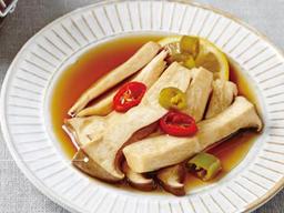 쫄깃한 새콤달콤 ‘새송이버섯 <strong>장아찌</strong>’