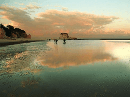 모래에 비친 하늘… 정말 우리나라야?