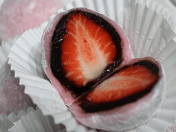 딸기 찹쌀떡 모찌 만들기