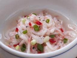 등이 구부러진 새우로 젓갈 담그세요