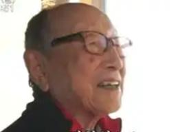 ‘<strong>김형석</strong> 교수’ 하루 뒤면 나이가 세자릿수 “조금 부담스러워”