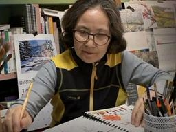 일흔 넘어 운명처럼 만난 그림…할머니 화가 '<strong>이재연</strong> 작가'