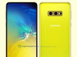 노란색 갤럭시? 갤S10e '카나리아 옐로' 색상 런더링 등장