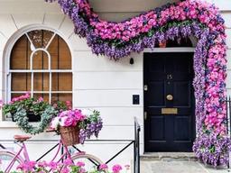 영국 런던의 가장 아름다운 현관문들