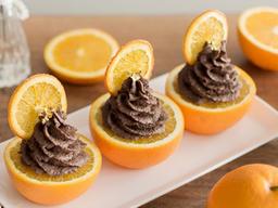 비타민과 달콤함 충전 ‘오렌지컵 초코<strong>무스</strong>’