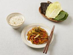 미세먼지에 많은 날엔 ‘미나리 오징어젓갈무침과 쌈’