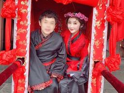 성은채, 中사업가와 세번째 결혼식…훈훈한 남편 공개