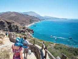 파랑과 하양이 만든 자유, 크레타에서 그 정점을 보다