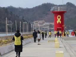 아픔의 자리에 낸 약속의 길··· 세월호 ‘팽목바람길’을 걷다