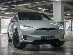 [시승기]못생겼지만 새 날개처럼 문이 열린다..테슬라 SUV 모델X