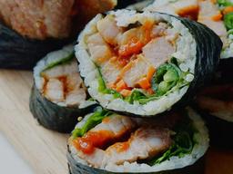 두 줄이라 두 배로 맛있다! 더블삼겹살<strong>김밥</strong>