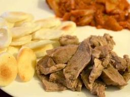 김풍 세프, 고기와 썸타는 떡국떡 삼합 만들기