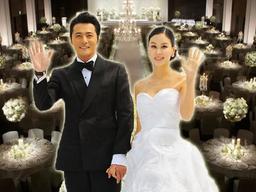 대한민국에서 가장 비싼 웨딩홀에서 결혼한 스타는 바로 저흽니다