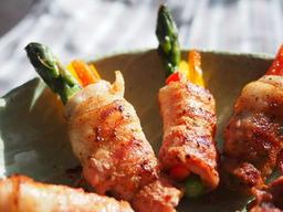 누구나 좋아하는 베이컨요리, 베이컨채소말이