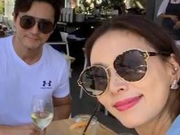 <strong>고소영</strong>♥장동건, 꿀 떨어지는 데이트‥말 필요 없는 비주얼 부부