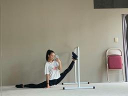 손연재, 은퇴 2년 지나도 '체조 요정'…240도 발 찢기