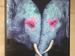 '멸종위기동물, 예술로 HUG 展' 가보니…눈동자로 느껴지는 죄책감