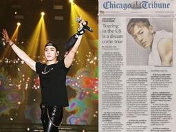 몬스타엑스 <strong>셔누</strong>, 美 10대 신문 ‘시카고 트리뷴’ 장식한 열정과 꿈