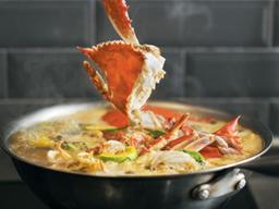 <strong>라면</strong>에 된장 한숟갈, <strong>꽃게</strong> 한마리면 끝!