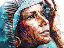 종이로 그린 초상화: 믿을 수 없이 정교한 <strong>페이퍼</strong> 아티스트의 세계