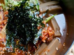 아주 간단한 이열치열 음식! <strong>묵사발</strong><strong>소면</strong>