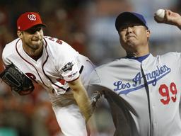 '<strong>사이영상</strong> 경쟁자' 류현진-슈어저, NLDS 3차전 맞대결