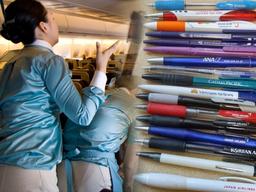 다른건 몰라도...승무원들이 볼펜은 꼭 돌려달라고 말하는 이유