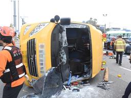 수능 3주 앞두고 <strong>방이</strong>동 스쿨버스 사고…고3생 1명 사망