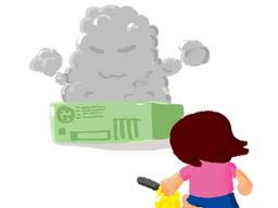 컴퓨터 속 겨울왕국. 먼지가 눈밭처럼 쌓일 때.