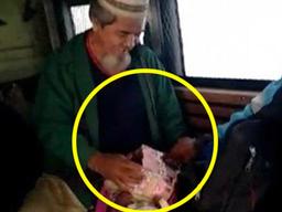 노숙자 배낭 들추니 2억 돈다발이? '부자' 거지 화제