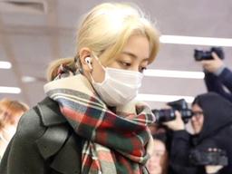 트와이스 지효, 입국 도중 팬들과 충돌… 부상입고 '눈물'