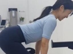 '♥전현무' 이혜성 아나, 설에도 계속된 운동→핫 보디라인에 '깜짝'