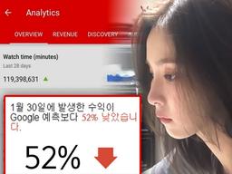 1달에 2000만원씩 벌던 인기 유튜버들에게 닥친 위기