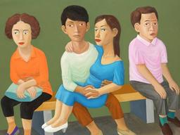 "연극적이고 <strong>유머</strong>가 있는 그림"...최석운 작가의 현대 풍속화