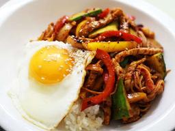 꼬소한 마늘<strong>대파</strong>기름이 솔솔~ 대구 중화식비빔밥